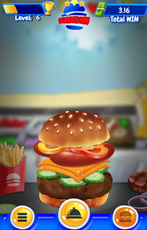 Burger win 1win